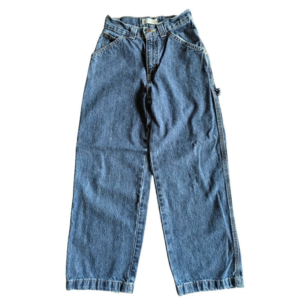 Vintage Y2K Arizona Carpenter Jeans Girls 10 Slim 2007 Baggy Denim 100% Cotton